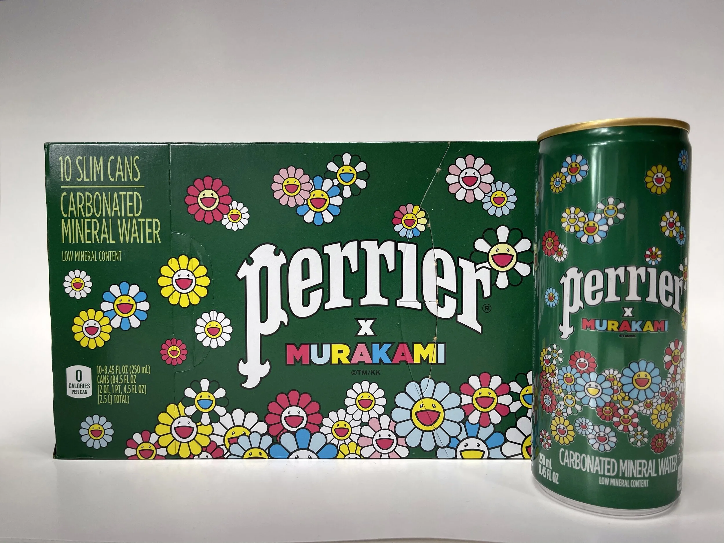 Perrier X Takashi Murakami Limited Edition CANS/BOTTLES — STANDARD